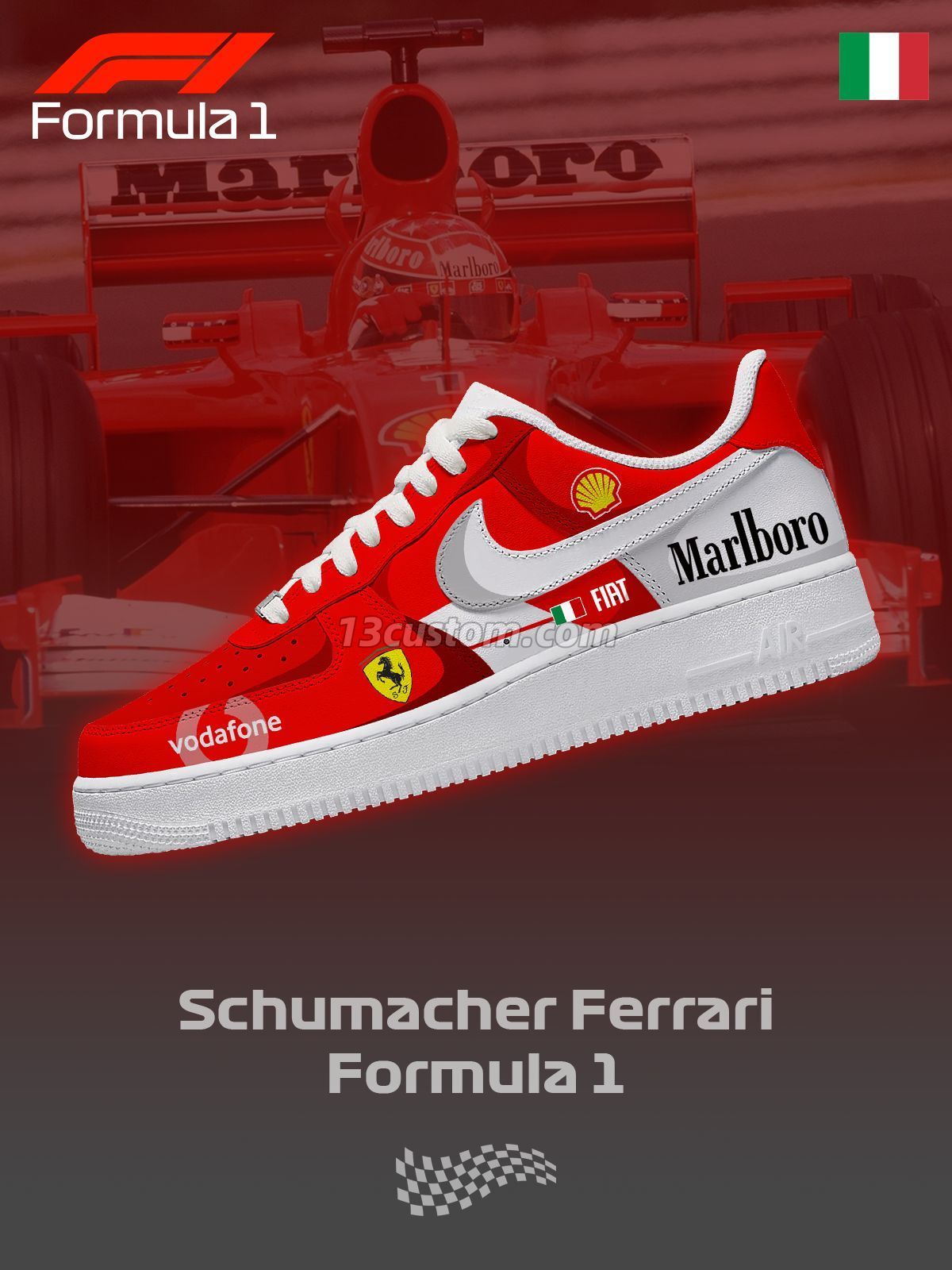 SFR F.1 V.2 Custom Sneakers