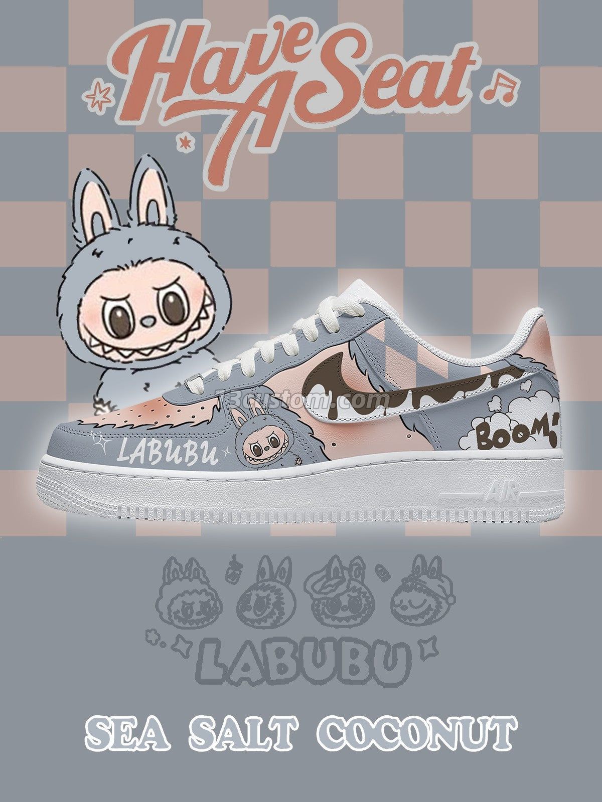 Sea Salt Coconut V.3 Custom Sneakers
