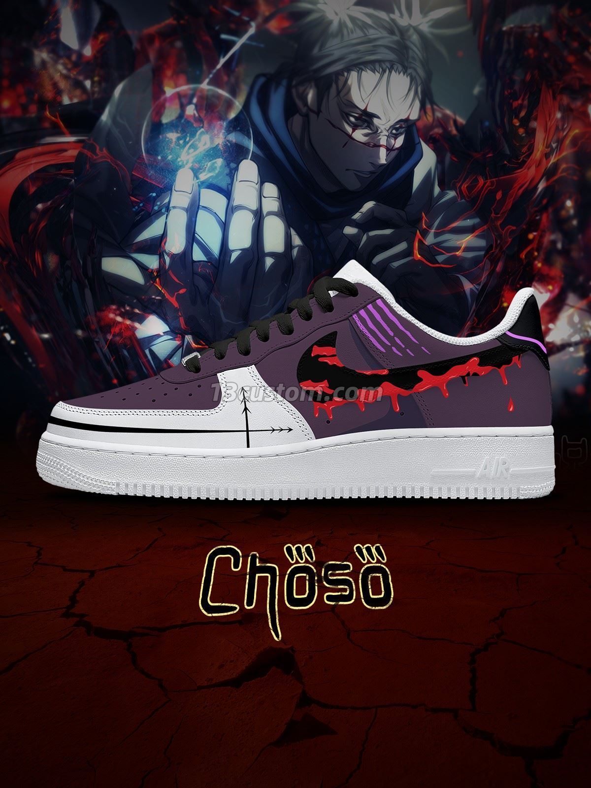 Choso No.1 Custom Sneakers