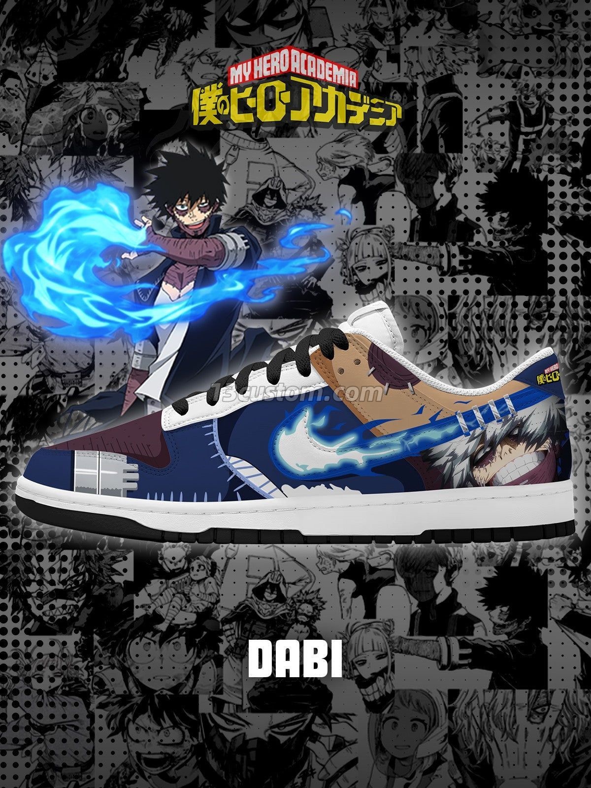 Dabi V.1 Custom Court-Low Sneakers