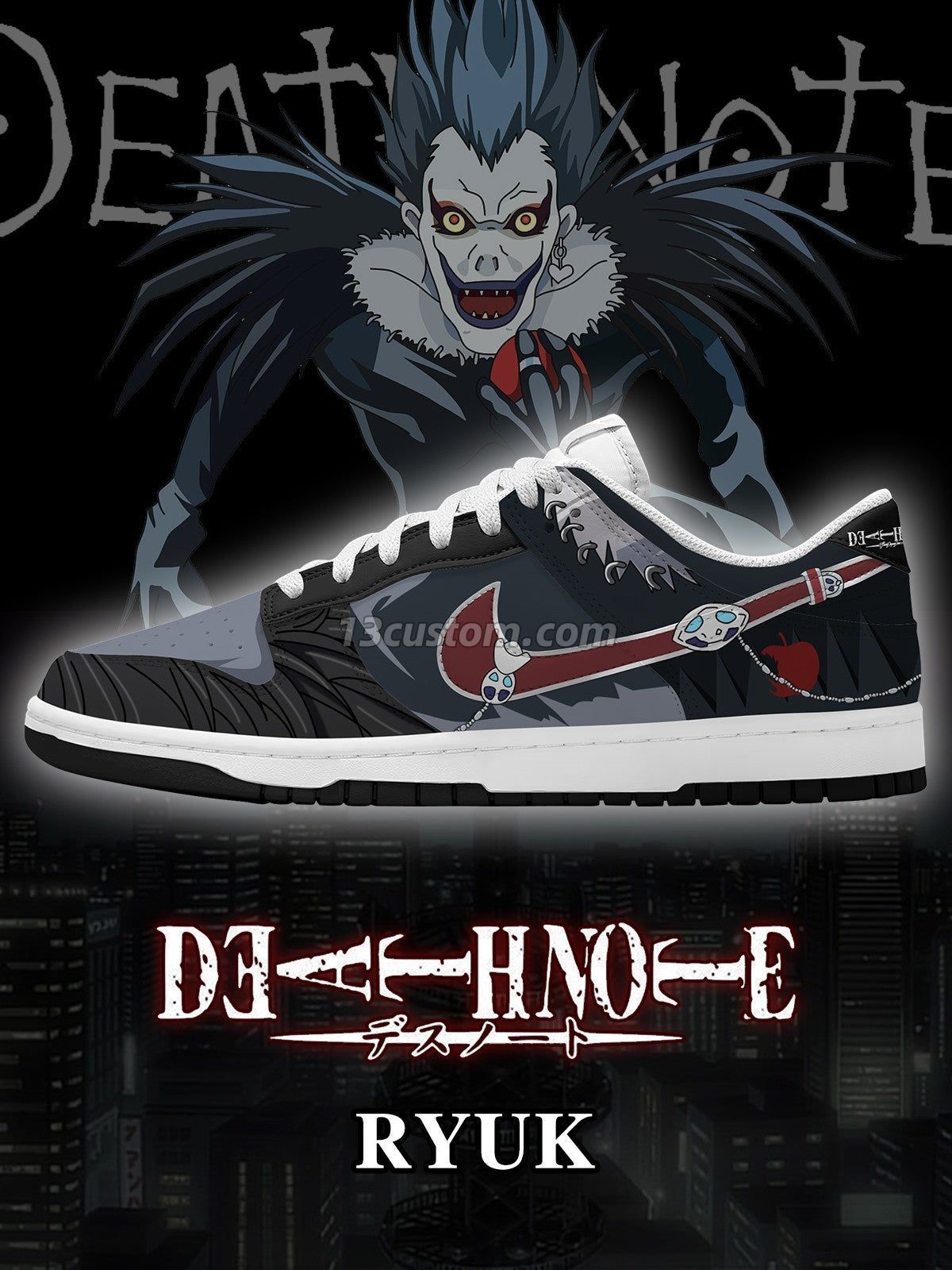 Ryuk V.3 Custom SB-Style Sneakers