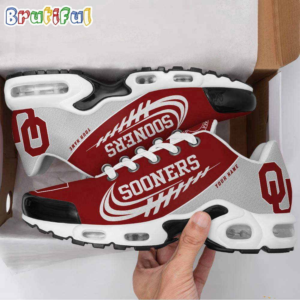 NCAA Oklahoma Sooners Sport Team Custom Air Max Plus Shoes