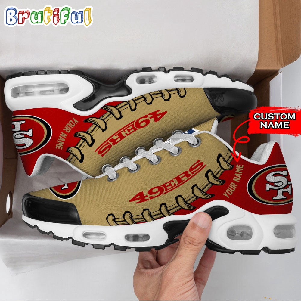 NFL San Francisco 49ers Custom Air Max Plus Shoes