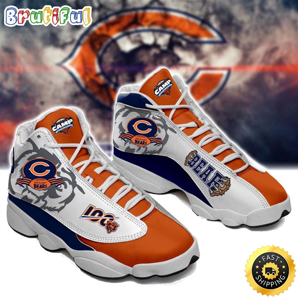 Nfl Chicago Bears Air Jordan 13 Sneaker Shoes