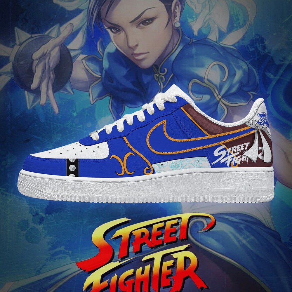 Chun-Li Street Fighter Low Top Shoes