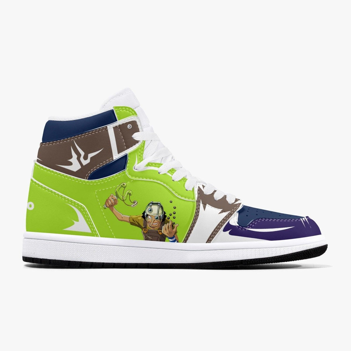 One Piece Usopp AJ1 High Top Shoes