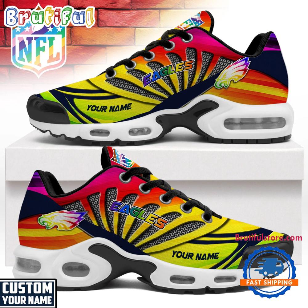 Philadelphia Eagles NFL Pride Month Custom Air Max Plus Shoes